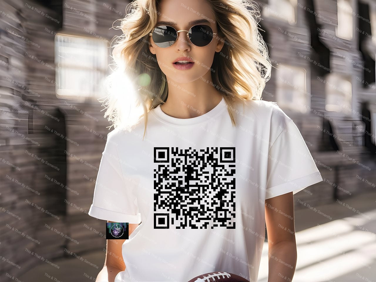 QR Code Embrace the Glorious Mess That You Are