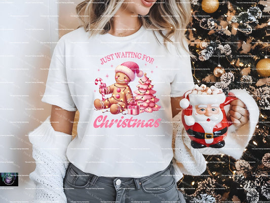 Just Waiting For Christmas T-Shirt